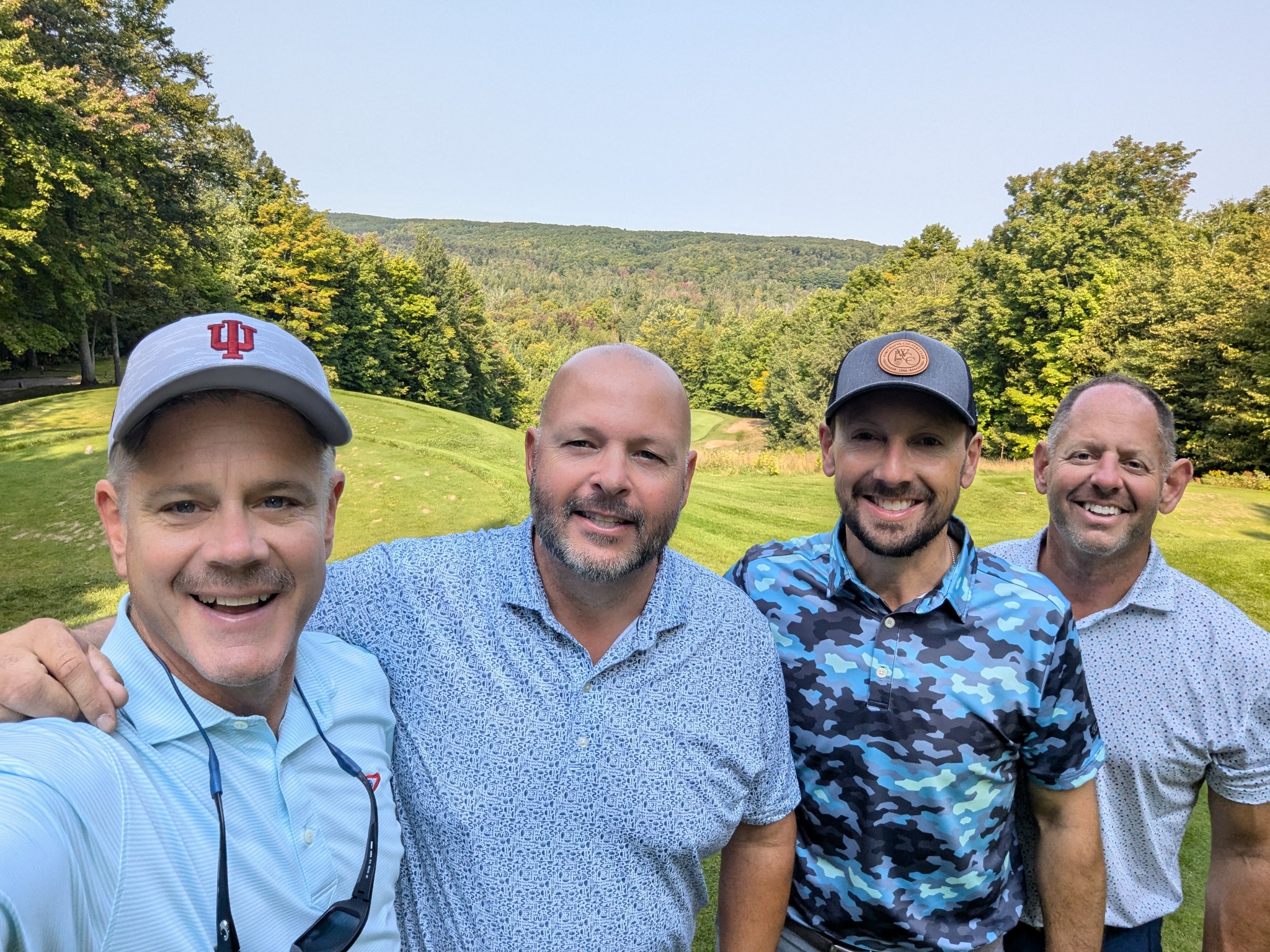 NNF 2024 golf foursome